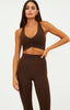 Mindy Top Chestnut Matte