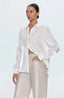 Tilda Long Sleeve Button Up - Ecru