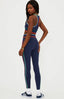 Solara Legging - Cape Cod Colourblock