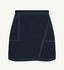 Ashley Wrap Skirt - Midnight Cotton Poplin
