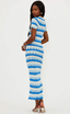 Emory Dress Coastal Waves