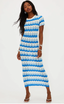 Emory Dress Coastal Waves
