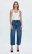 Eli Mid Rise Wide Leg Jeans