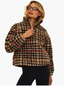 Midnight Houndstooth Sherpa