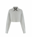 Izzy Short Blouse - Grey
