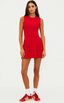 Mina Dress - Royal Red