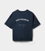 VERASW BOXY T-SHIRT - Navy Blue