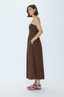 Bianca Shirred Bodice Dress - Bruna