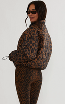Harvie Jacket Caramel Leopard