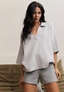 Olly Shorts - Grey Melange
