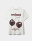 ZENASW PRINTED T-SHIRT - Snow white